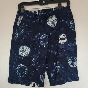 Ralph lauren linenTie & Dye Boy short sz-16 worn Twice